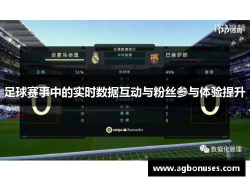 足球赛事中的实时数据互动与粉丝参与体验提升